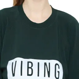 Smarty Pants Olive Graphic Print Sweatshirt image 5