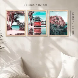 WALLLANE Abstract Wood Wall Art image 3