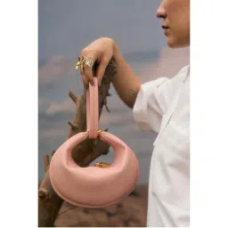 MINI WEST LONDON Pink The Moon 4 Ways Handbag with Detachable Strap-picture-28