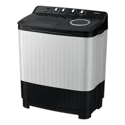 samsung 8.0 kg semi automatic washing machine with hexa storm pulsator, wt80c4200gg titanium gray 8.0 kg image 1