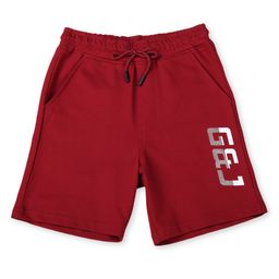 GINI & JONY Cotton Knit Text Printed Shorts - Maroon-picture-43