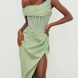 miss mosa by akanksha Alamode By Akanksha Nina Luxe Swimsuit With Skirt image 1