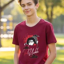 LONDON STREETS Boys Printed Regular Fit Cotton T-shirts-image-94