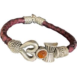 Divine souvenirs Unisex Artificial Stones Wraparound Bracelets-picture-32