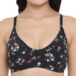 Clovia Black Non Wired Non Padded Full Coverage Bra-picture-38