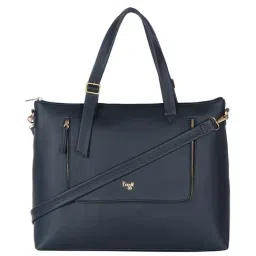 Baggit Combat Audrey HD Black Solid Large Shoulder Handbag-image-23