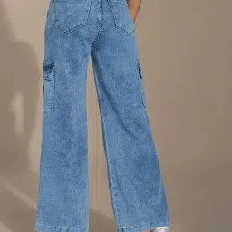 Life With Pockets Black Solid Straight Fit Jeans-picture-39