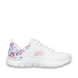 Skechers Women's FLEX APPEAL 4.0 White Multi Casual Sneakers-image-5