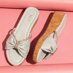 Inc.5 Women's Blue Casual Wedges-picture-24