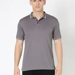Reebok Grey Regular Fit Sports Polo-picture-16