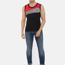 Dollar Bigboss Assorted Cotton Regular Fit Vest - Pack Of 5 image 5