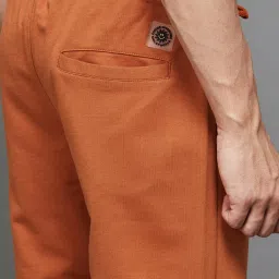 SmileyWorld Brown Cotton Regular Fit Joggers image 5
