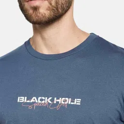 Octave Air-Force Cotton Regular Fit Printed T-Shirt image 5