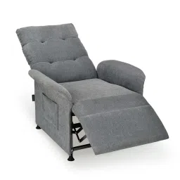 Nilkamal Electro 1 Seater Electric Recliner Sofa (Dark Grey) image 5