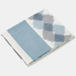 Fabindia Saumya Blue Cotton Saumya Table Cover image 5