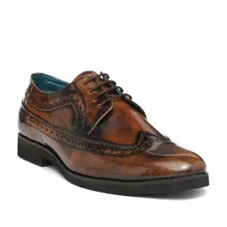 San Frissco Tan Brogue Shoes-picture-37