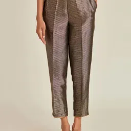 Ancestry Brown Printed Pants-picture-18
