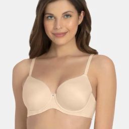 Amante Almond Under Wired Padded T-Shirt Bra-picture-31