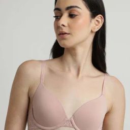 Calvin Klein Pink Plain Everyday Bra-picture-37