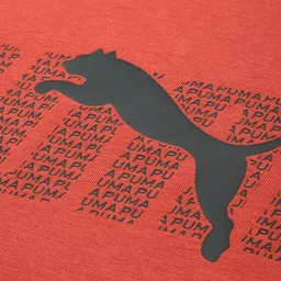 Puma Brand Logo Lab Printed Pure Cotton T-shirt image 4