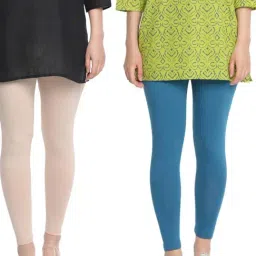 Dollar Missy Multicolor Leggings (Pack of 2)-picture-35