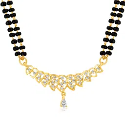 Peora Golden Collar Drop Sets for Women image 5