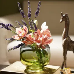 Pure Home And Living Green Glass Vases-picture-38