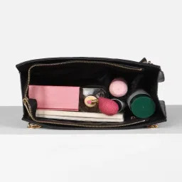 Van Heusen Black Textured Shoulder Bag image 5