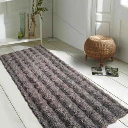 Obsessions Brown Polyester Solid Bedside Runner-picture-5