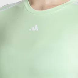 ADIDAS Women's Green W TR-ES 3S T-Shirt image 5