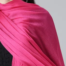 TWIN BIRDS Navy & Pink Dupatta - Pack of 2 image 5