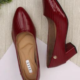 Elle Women's Maroon Casual Pumps-picture-27