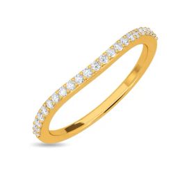 Kisna Diamond & Gold Jewellery Reea 14k (585) Diamond & Gold Ring For Women-picture-39