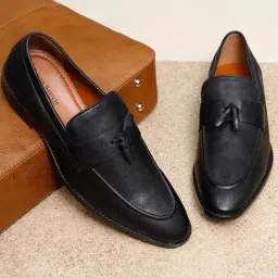 Louis Stitch Men's Black Formal Mocassins-picture-39