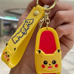 Flenzy Pokemon Cartoon Slippers Key Chain image 2