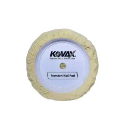 Kovax Wool Buffing Pads 76.2 mm Woolen Cream Color Round Shape 4 Ply, Wool Pad 3" (Pack of 100 Pcs)-image-19