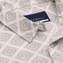 Mast & Harbour Men Classic Relaxed Fit Printed Casual Shirt image 2