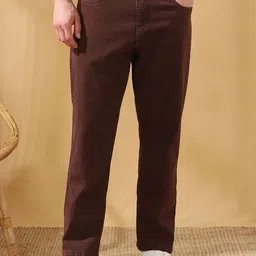 Dennis Lingo Men Solid Relaxed Fit Mid-Rise Stretchable Jeans-image-38