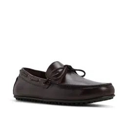 Aldo Men's KALEB Dark Brown Boat Shoes image 2