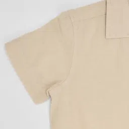 Pantaloons Junior Boys Ecru Embroidery Shirt image 4