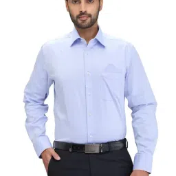 Park Avenue Blue Luxus Fit Shirt-picture-24