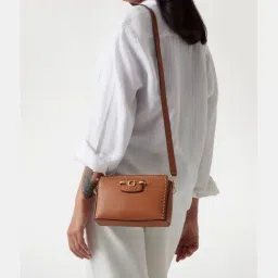 Guess Caramel Nastra Mini Cross Body Bag-picture-25