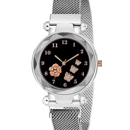 CERO Unisex Pack Of 2 Stainless Steel Bracelet Style Straps Analogue Multi Function Watch image 2