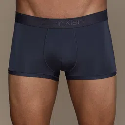 Calvin Klein Underwear Men Navy Blue Solid Low-Rise Trunks NB29048SB-picture-14