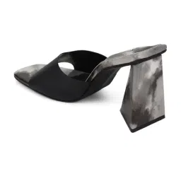 Elle Women's Black Casual Sandals image 5