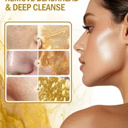 7daysnatural 7 DAYS Set Of 2 Gold Peel Off Mask For Skin Radiance - 50 g Each image 3