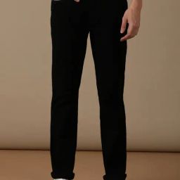 Wrangler Millard Black Regular Fit Lightly Washed Jeans-picture-9