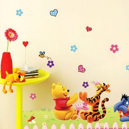 INDIAN ROYALS Yellow & Blue Cartoon Printed Self-Adhesive & Durable Wall Sticker-picture-16