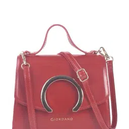 Giordano Red Solid Handbag-picture-20