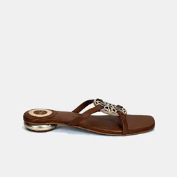 HEEL YOUR SOLE Leather Block Heel Sandals image 4